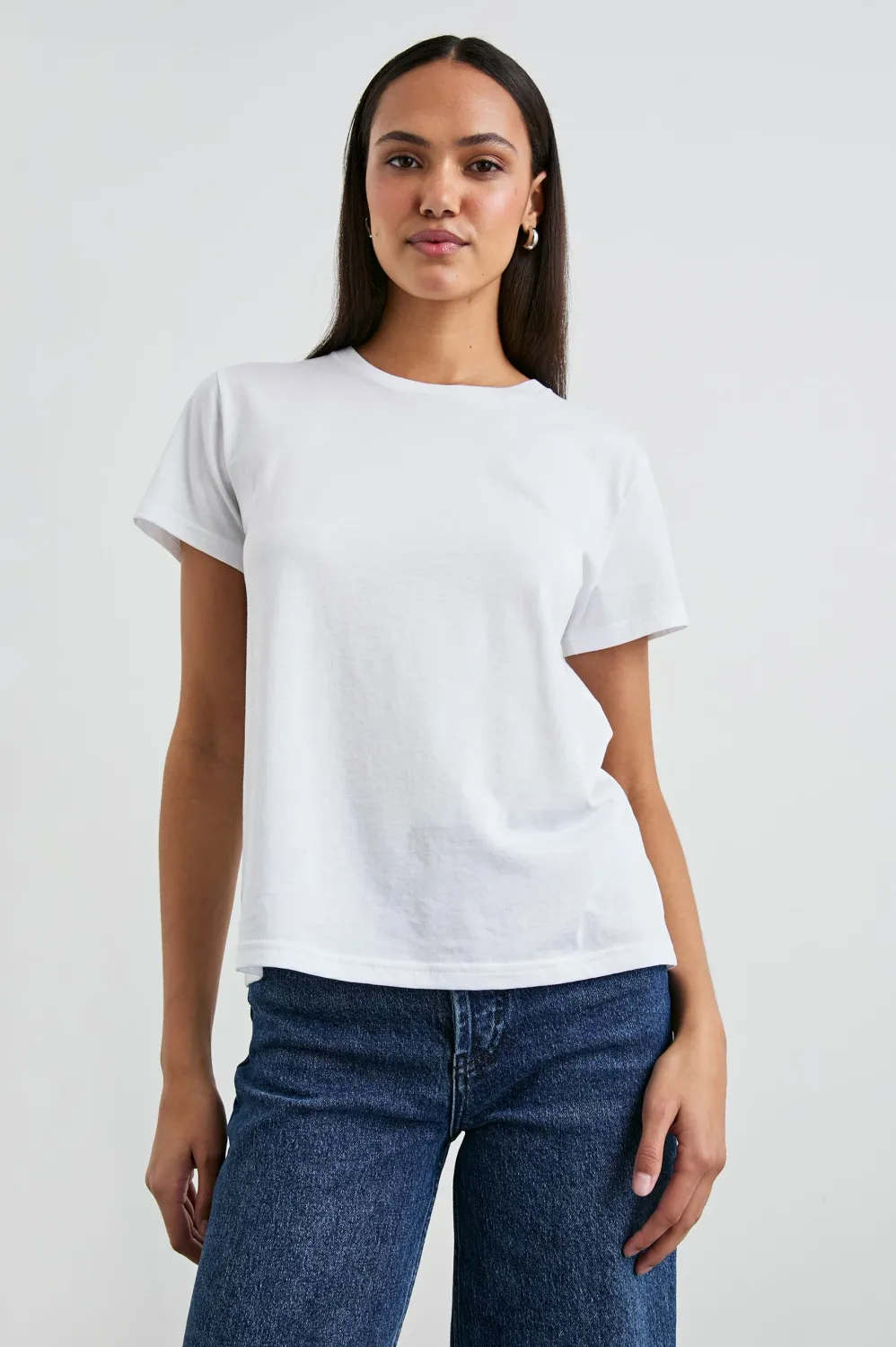 RAILS CLASSIC CREW WHITE