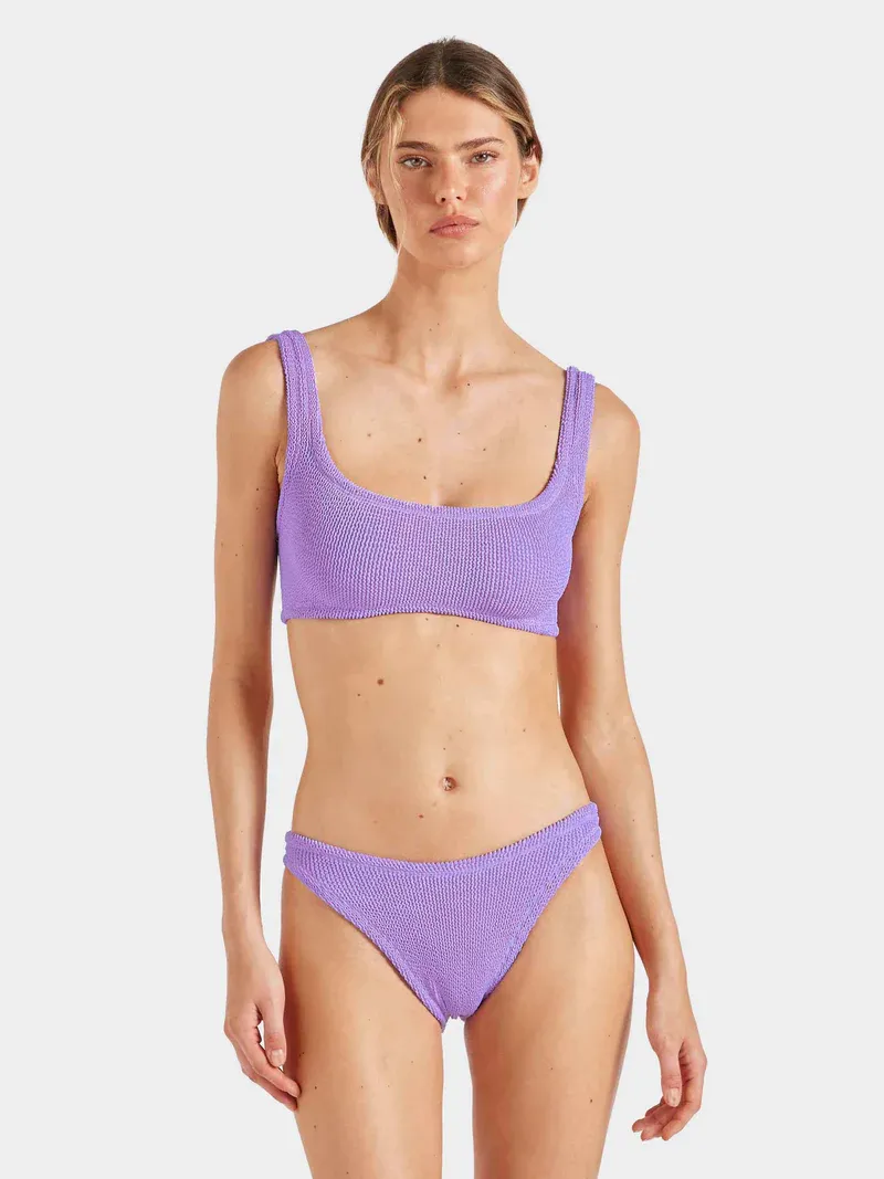 HUNZA G XANDRA BIKINI LILAC