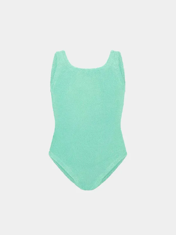 HUNZA G KIDS CLASSIC SWIM MINT 3-6 YEARS