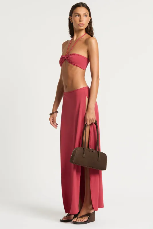 BOND EYE WYNN MAXI SKIRT - SIENNA / SCARLET