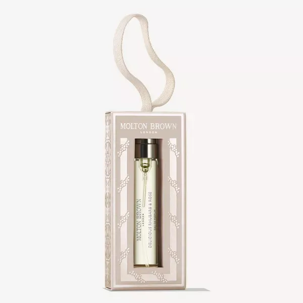 MOLTON BROWN LIMITED EDITION DELICIOUS RHUBARB &amp; ROSE FRAGRANCE BAUBLE