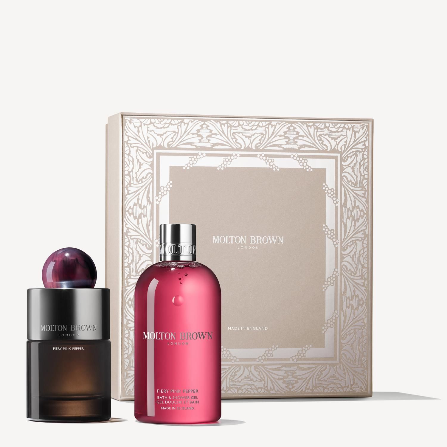 MOLTON BROWN FIERY PINK PEPPER FRAGRANCE LAYERING SET