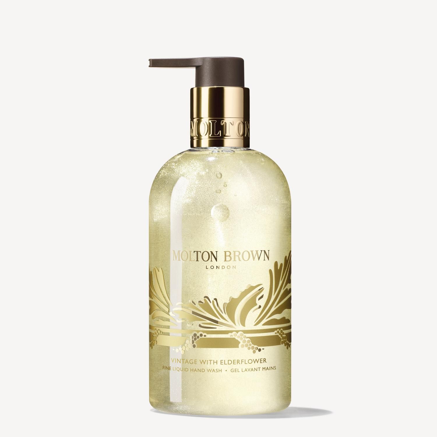 MOLTON BROWN VINTAGE WITH ELDERFLOWER FINE LIQUID HAND WASH