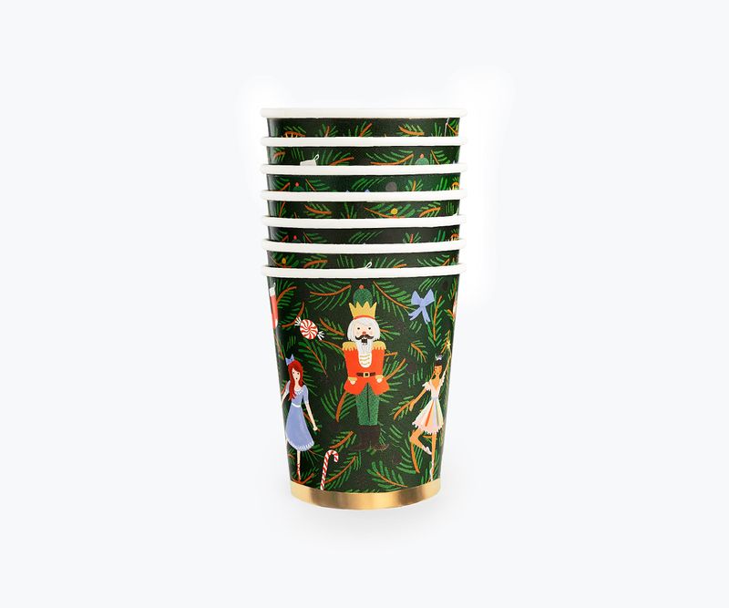 Riffle Paper Nutcracker Cups