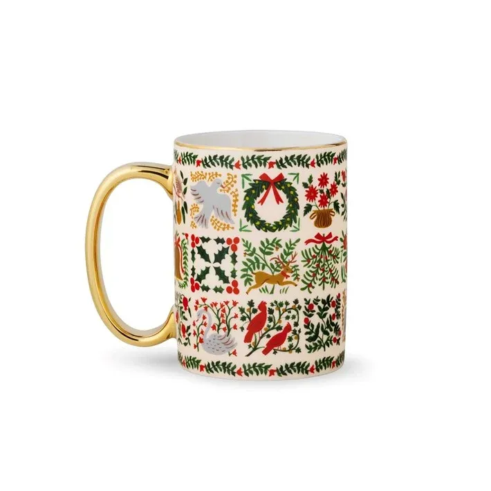 Riffle Paper Christmastide Porcelain Mug