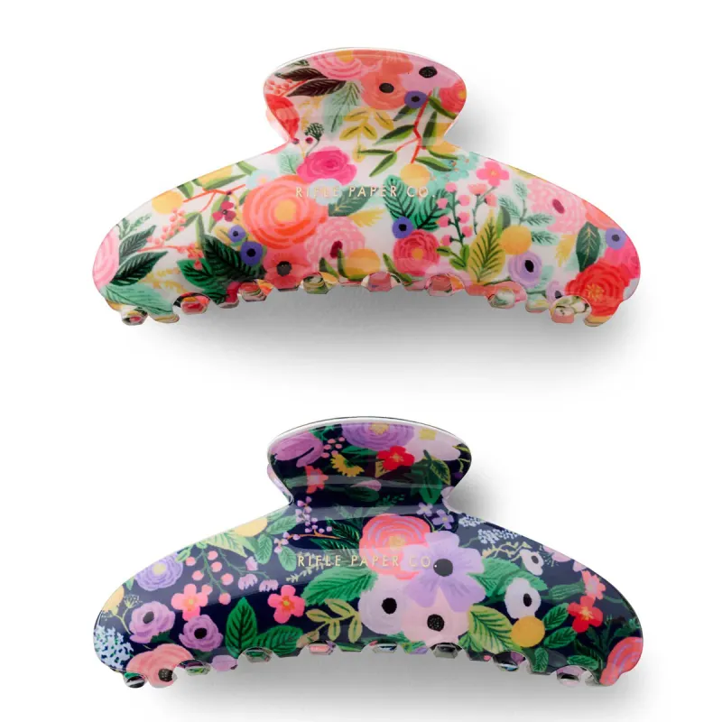 Riffle Paper Garden Party Large Claw Clip Set