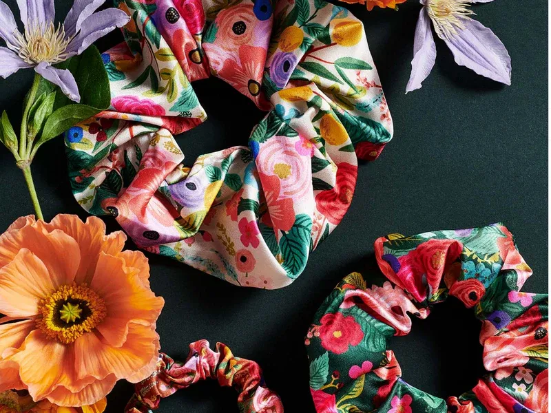 Riffle Paper Garden Party Scrunchie Set