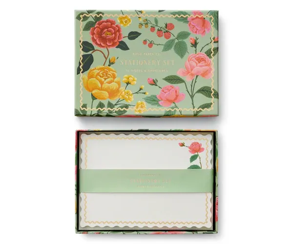 Riffle Paper Roses Stationery Set