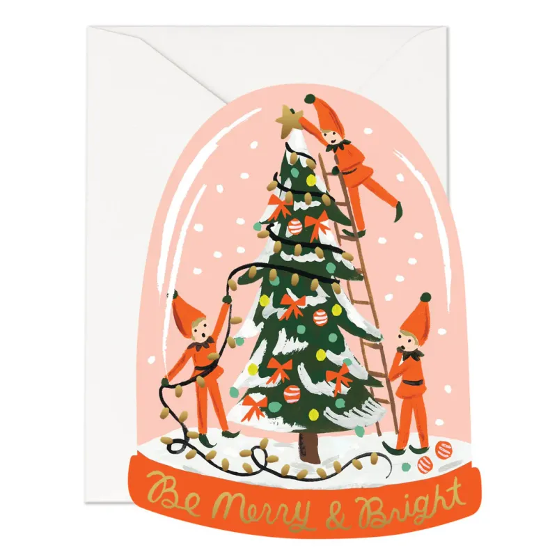 Riffle Paper Merry Elves Card