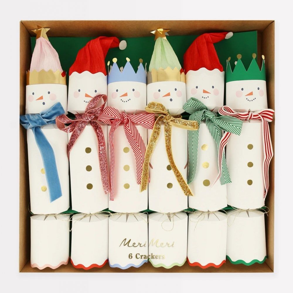 MERI MERI SNOWMEN CRACKERS