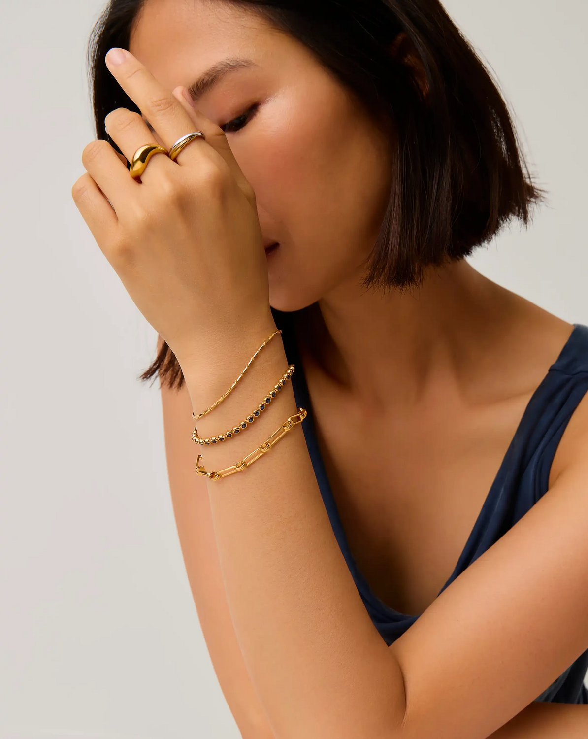 MISSOMA LUCY WILLIAMS T-BAR STONE PENDANT NECKLACE