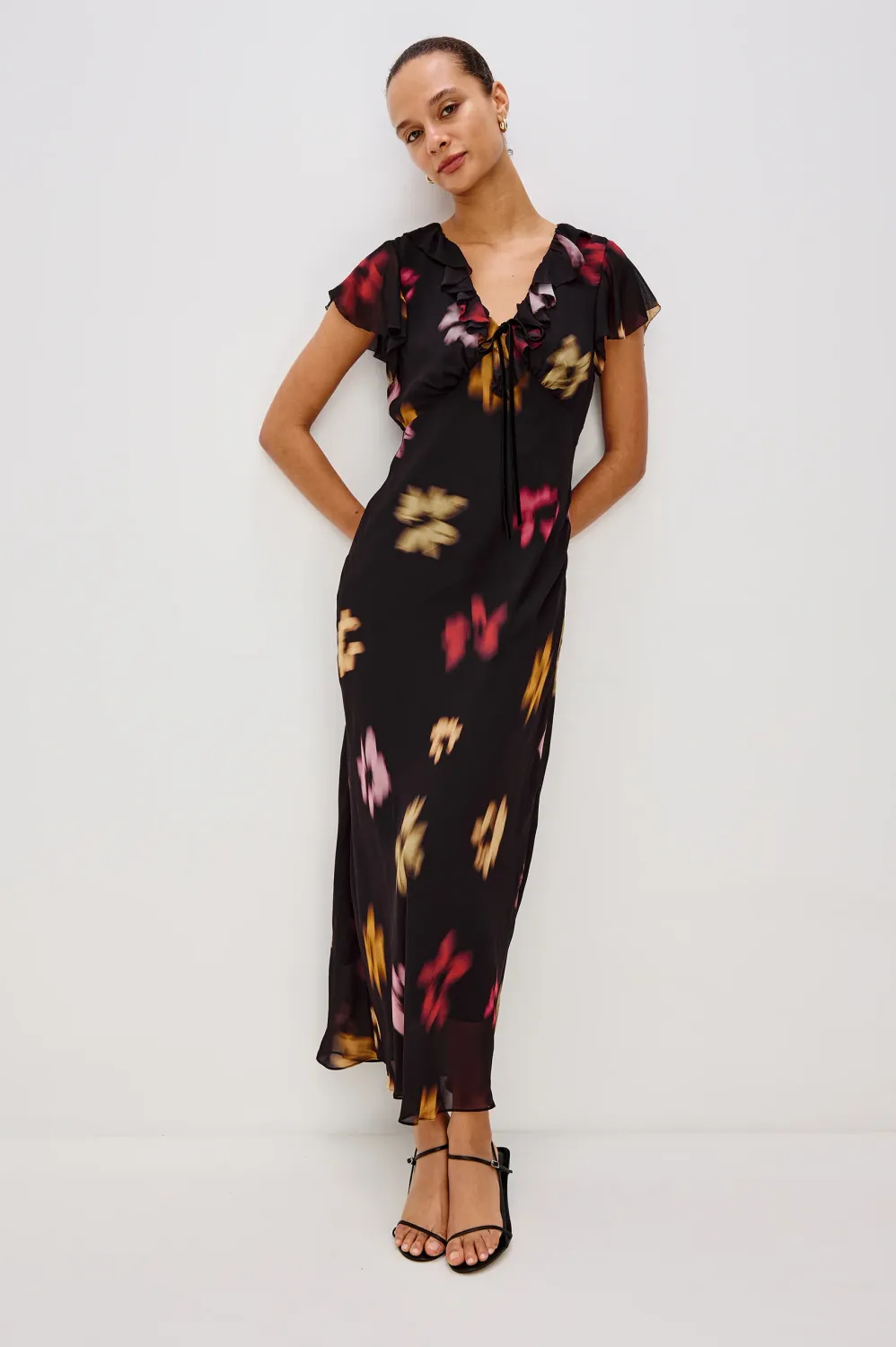 RAILS NEELA ONYX BLURRED FLORAL