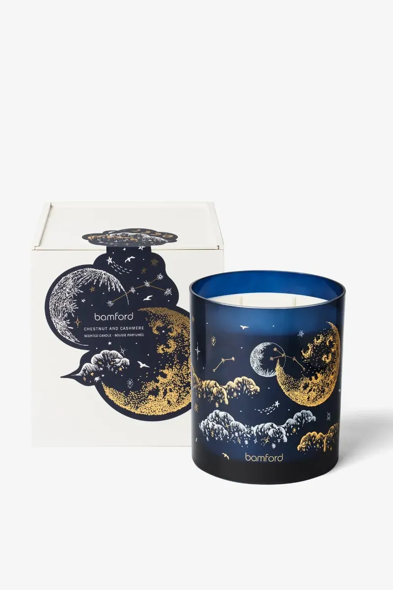 BAMFORD 2kg CHESTNUT &amp; CASHMERE CANDLE