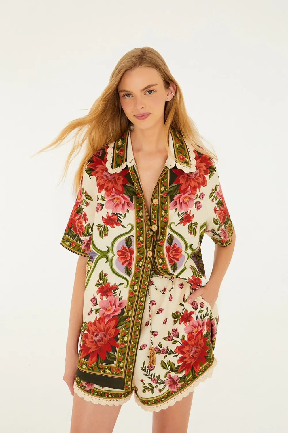 FARM RIO WONDER RIO SAND SHORTS