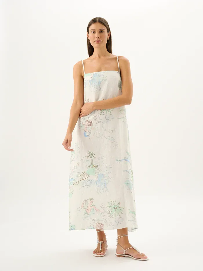 Roame Carolina Maxi Dress NEPTUNA