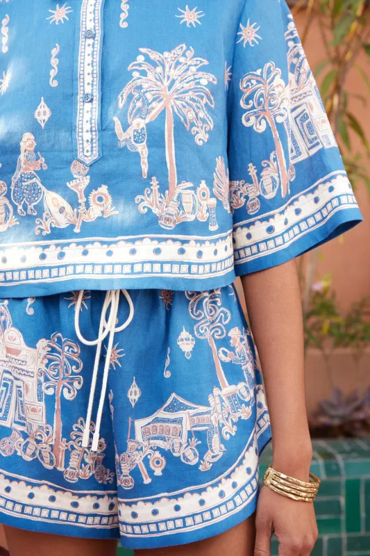 ALEMAIS ACACIA CROPPED SHIRT