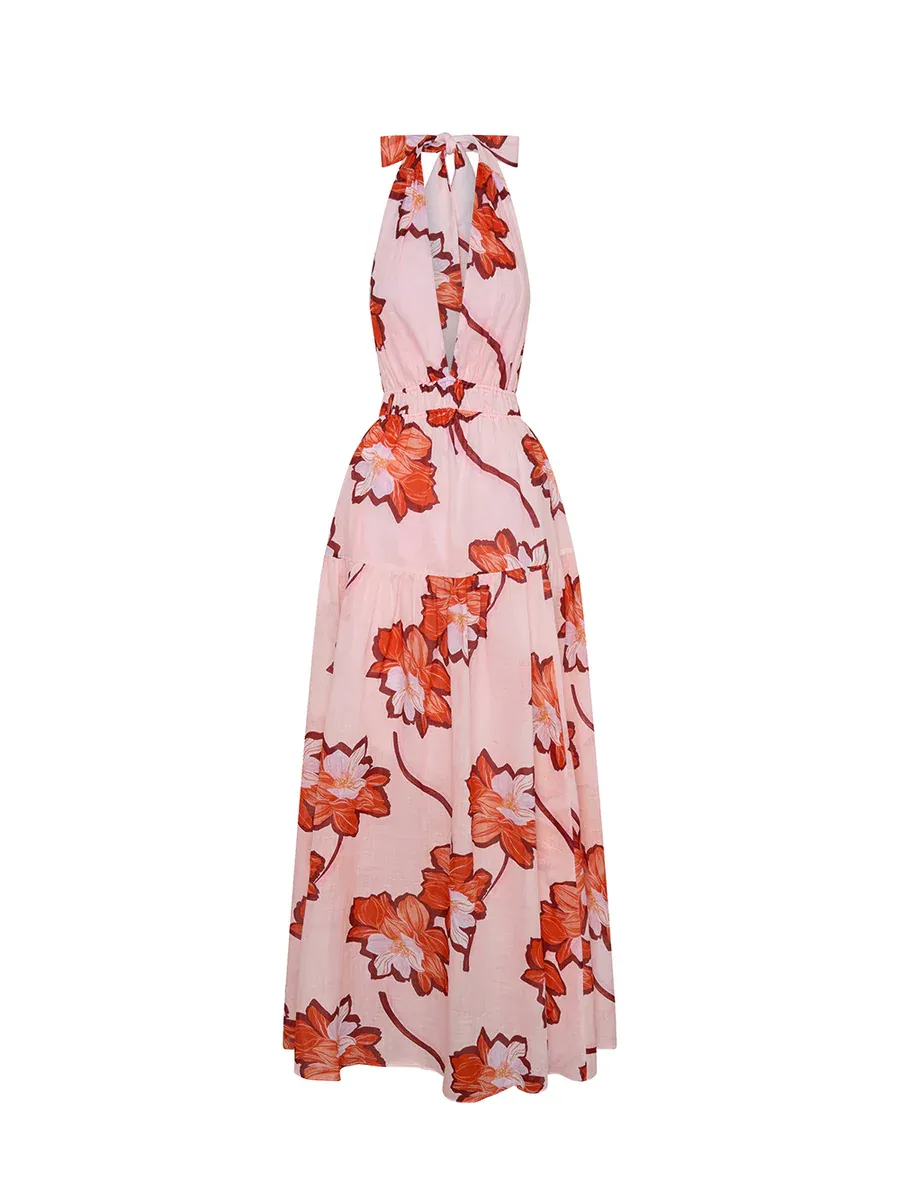 Kivari Lani Halter Maxi Dress