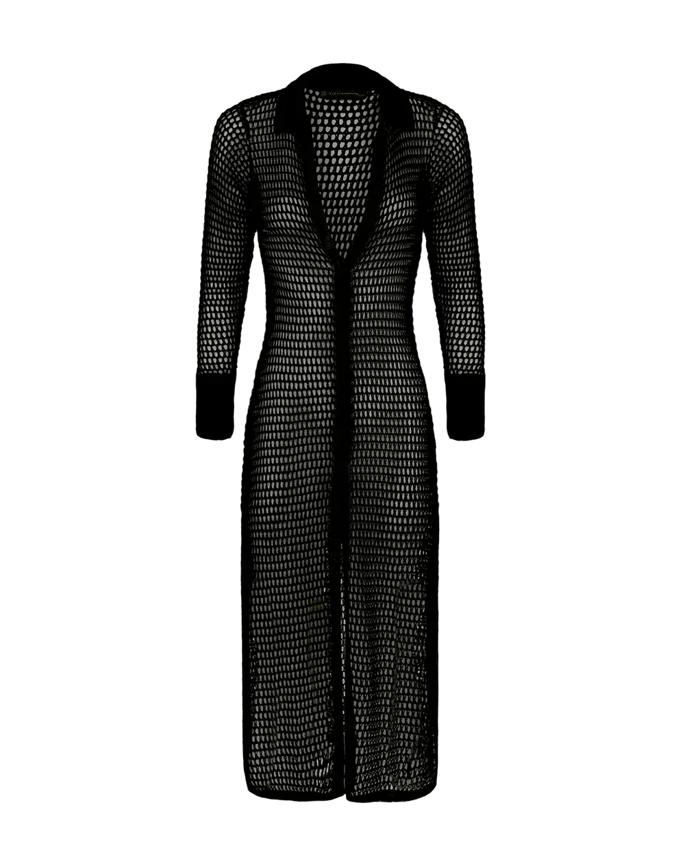 Vix knit jenne chemise black