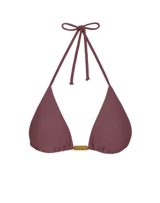 Vix solid bessie tri top purple