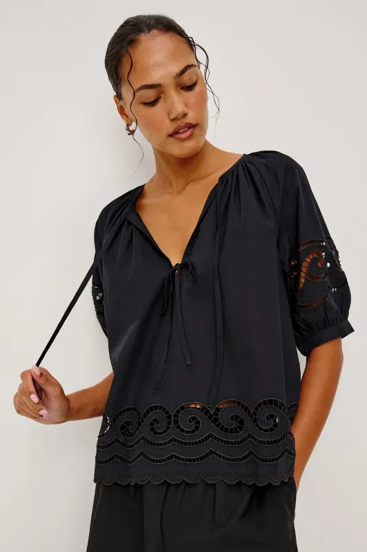 RAILS CATALENE BLACK EMBROIDERY