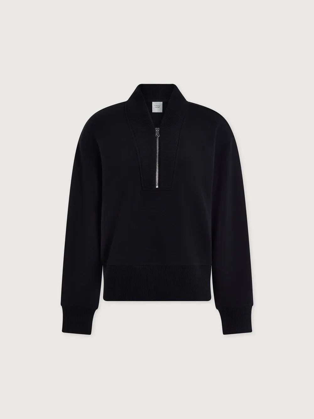 Varley sally half zip sweat Black