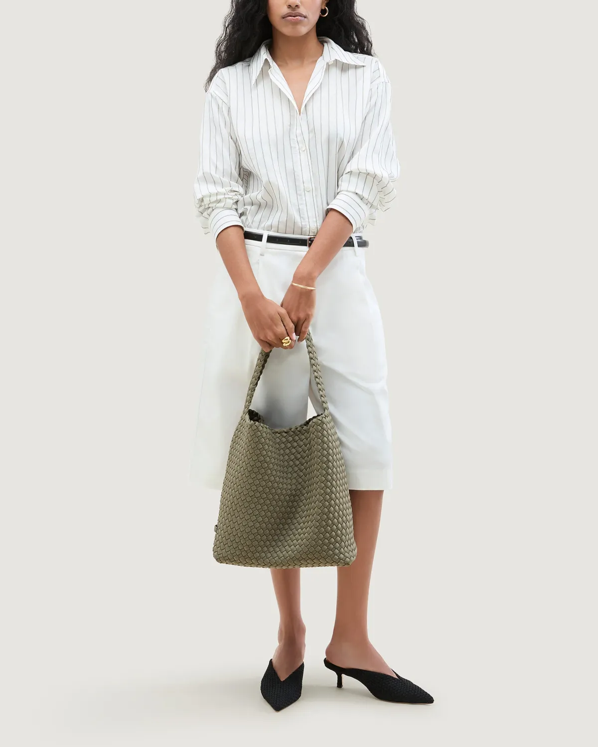 NAGHEDI NOMAD MEDIUM HOBO OLEA