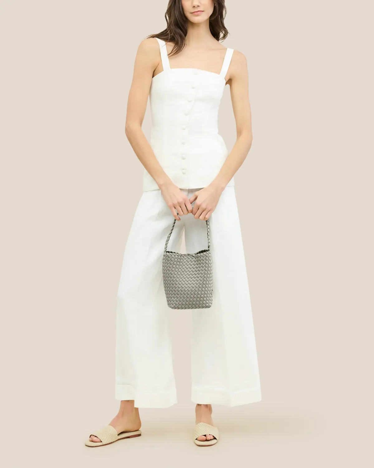 NAGHEDI SMALL HOBO CELADON