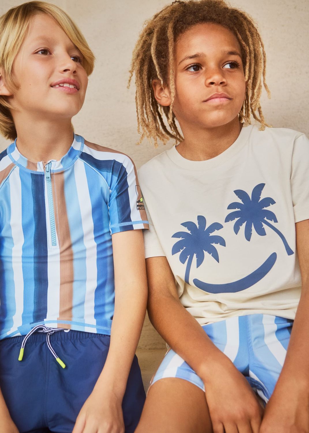 Molo Rame Blue Palms