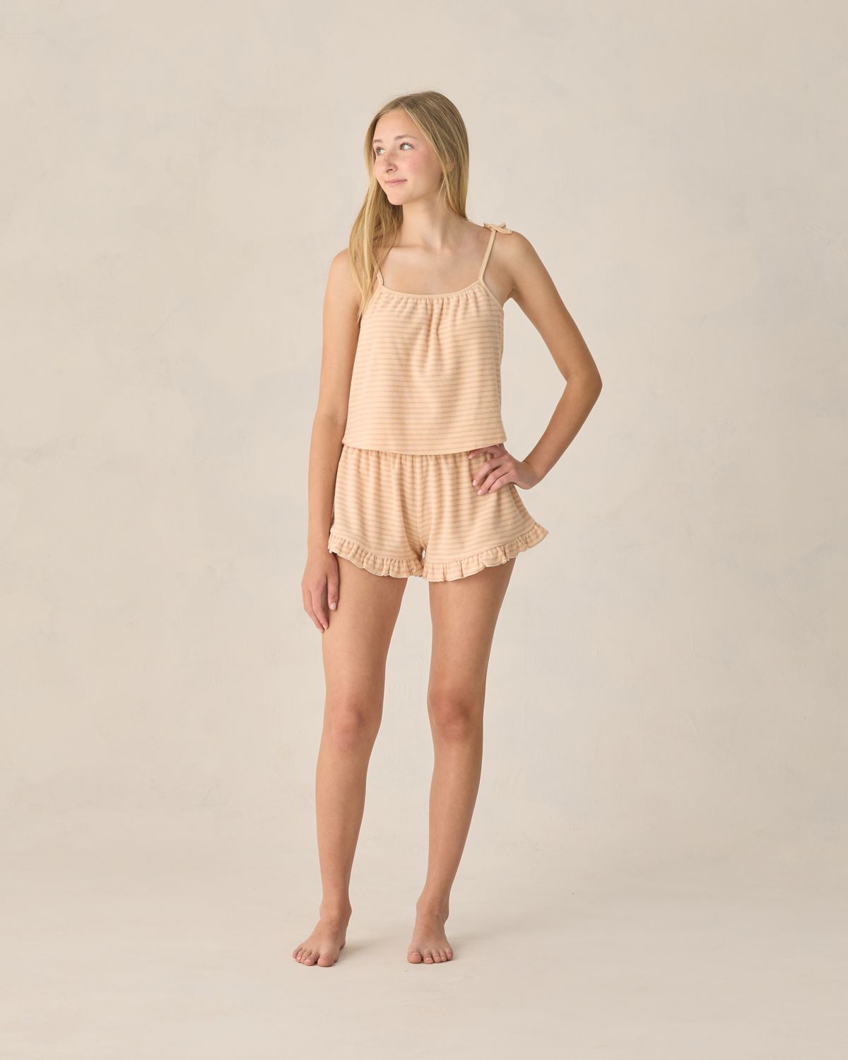 RYLEE &amp; CRU TEEN FAYE SET PINK STRIPE