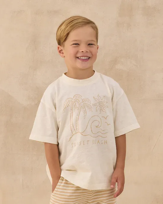 RYLEE &amp; CRU RELAXED TEE SUNSET