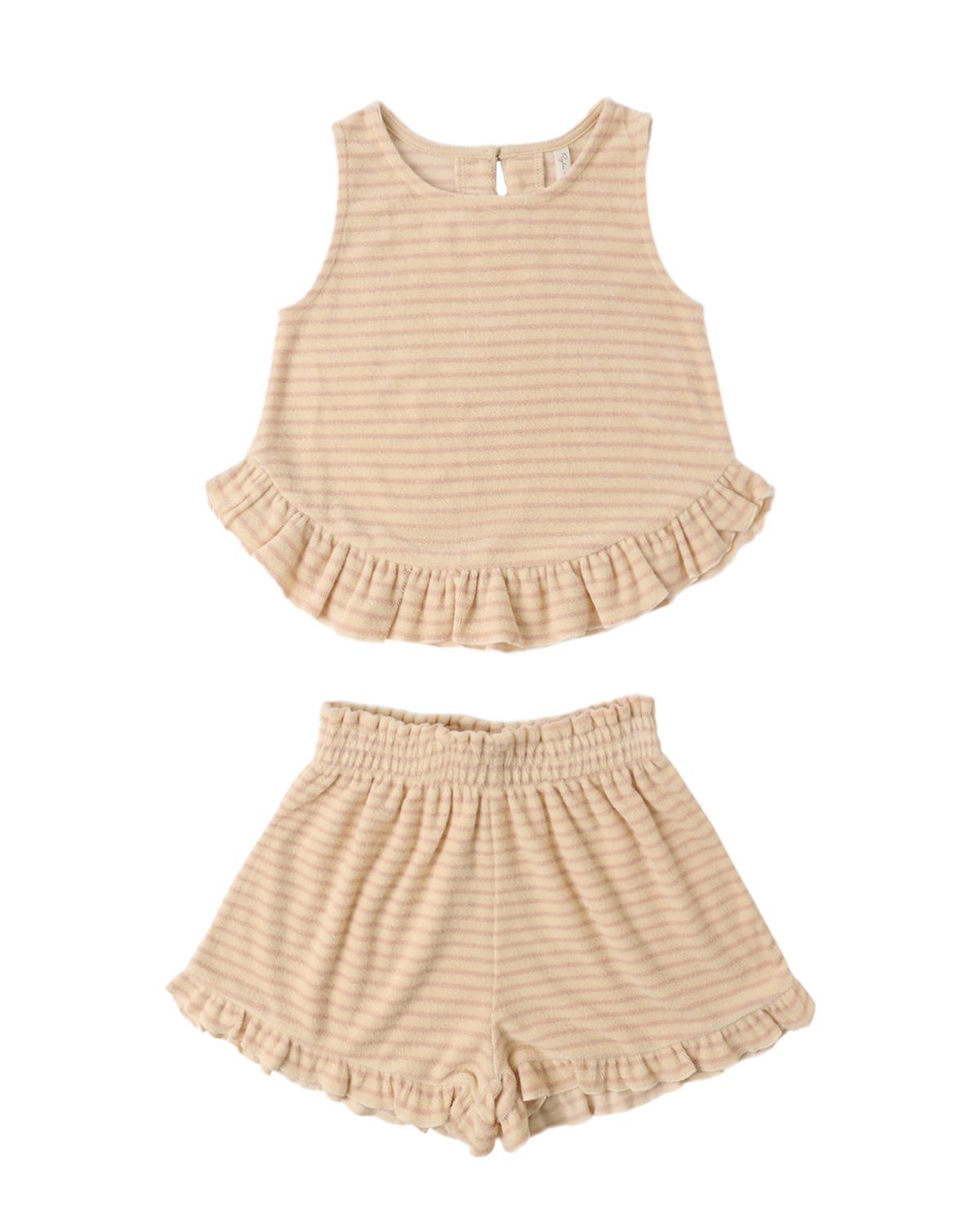 RYLEE &amp; CRU FAYE SET PINK STRIPE