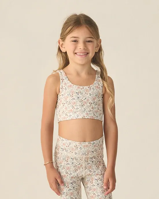 RYLEE &amp; CRU SWIFT SPORTS BRA FLOWER FIELD