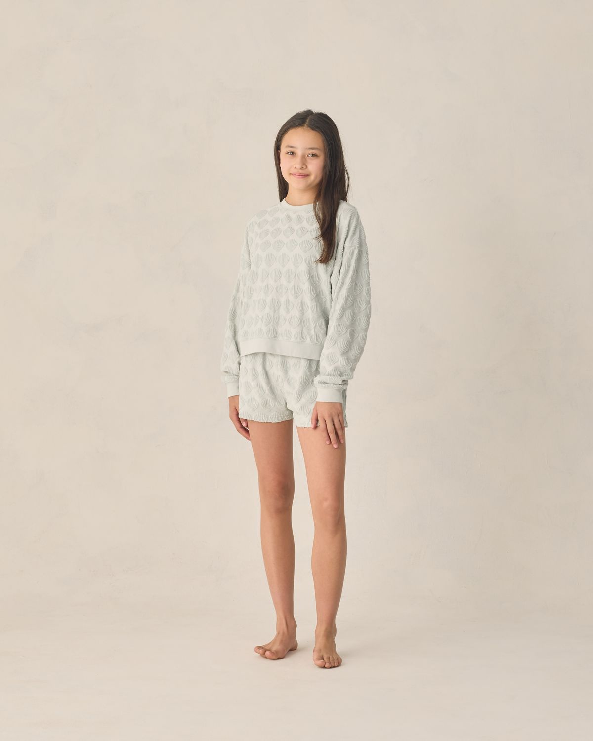 RYLEE &amp; CRU TEEN KARLI SET SEASHELL TERRY