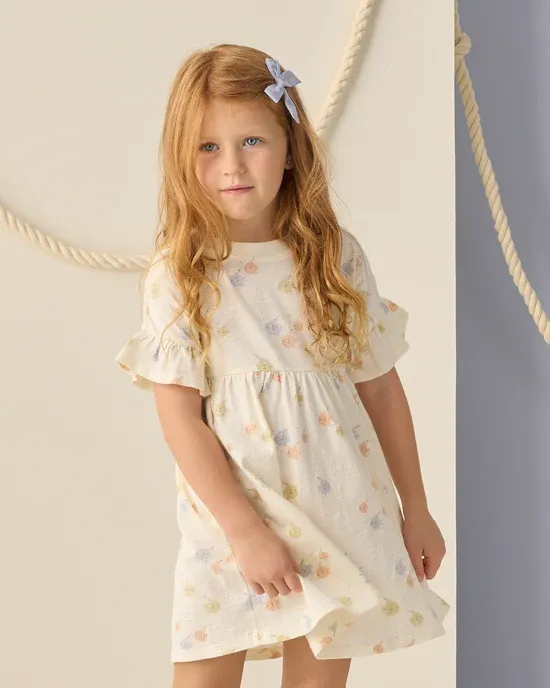 RYLEE &amp; CRU BABYDOLL DRESS ANGEL FISH
