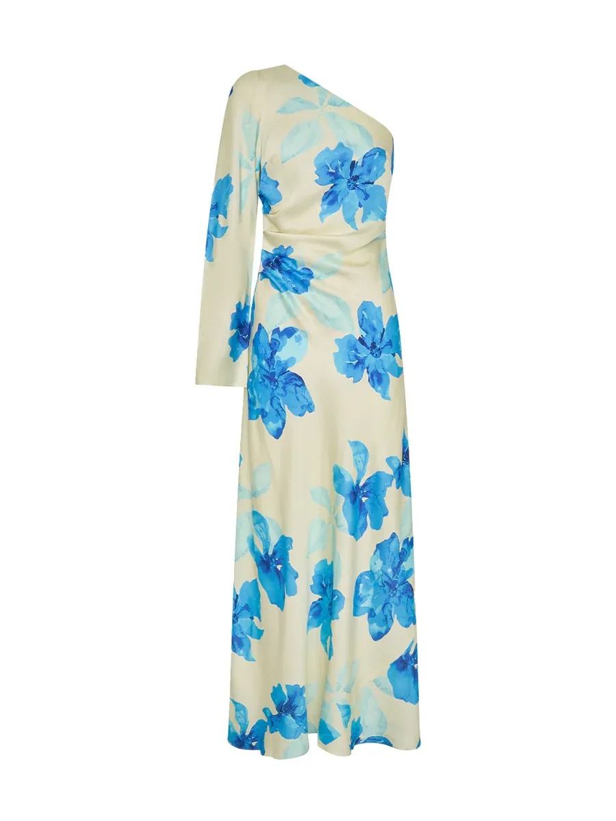 Kivari Sophie One Sleeve Maxi dress
