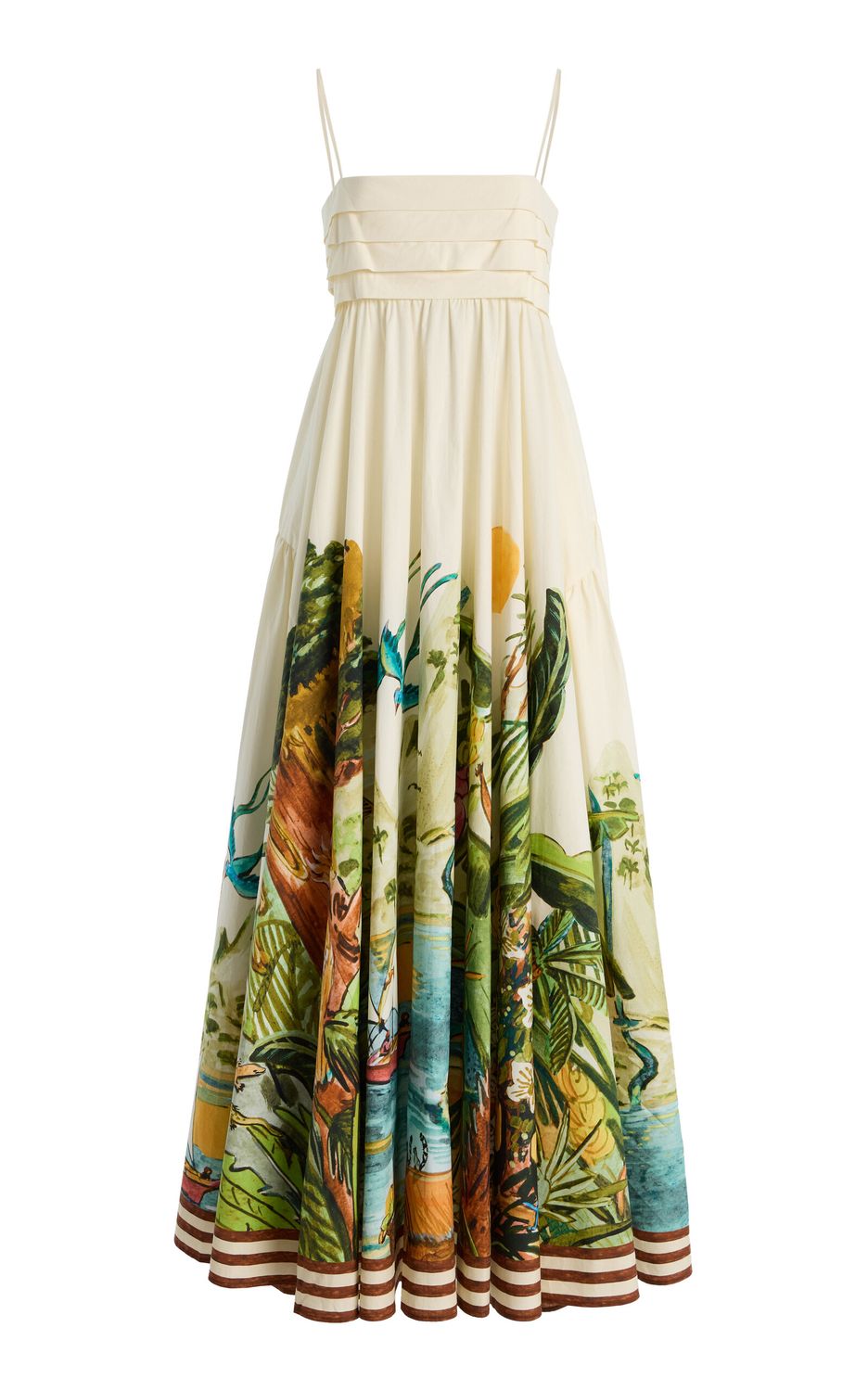 ALEMAIS TOUCAN TANGO MIDI DRESS