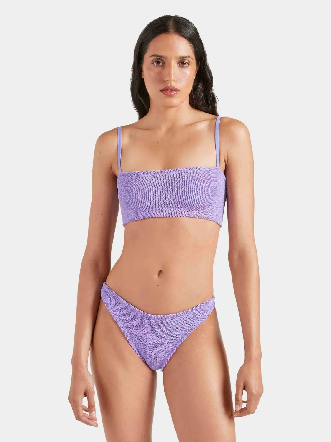 HUNZA G GIGI BIKINI LILAC OS