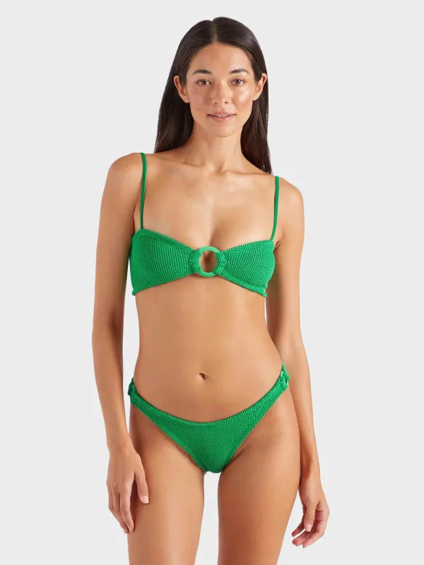 HUNZA G MISTY BIKINI HOOP EMERALD