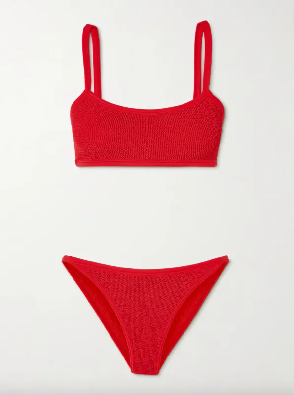HUNZA G TYLER BIKINI - RED