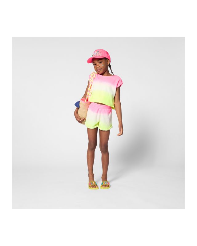 BILLIE BLUSH TERRY TOWEL GRADIENT TANK TOP