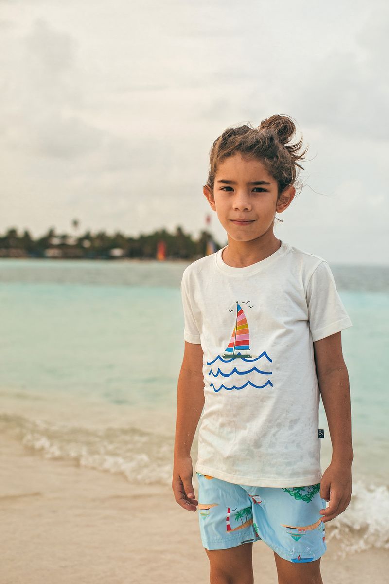 PEPITA &amp; ME COTTON T-SHIRT - VELERO