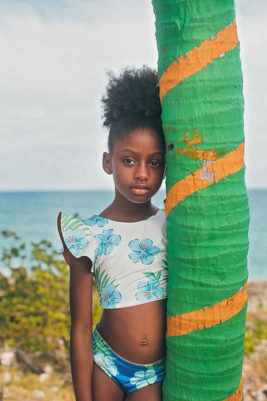 PEPITA &amp; ME DAYANA BIKINI - HIBISCUS AZUL ARENA