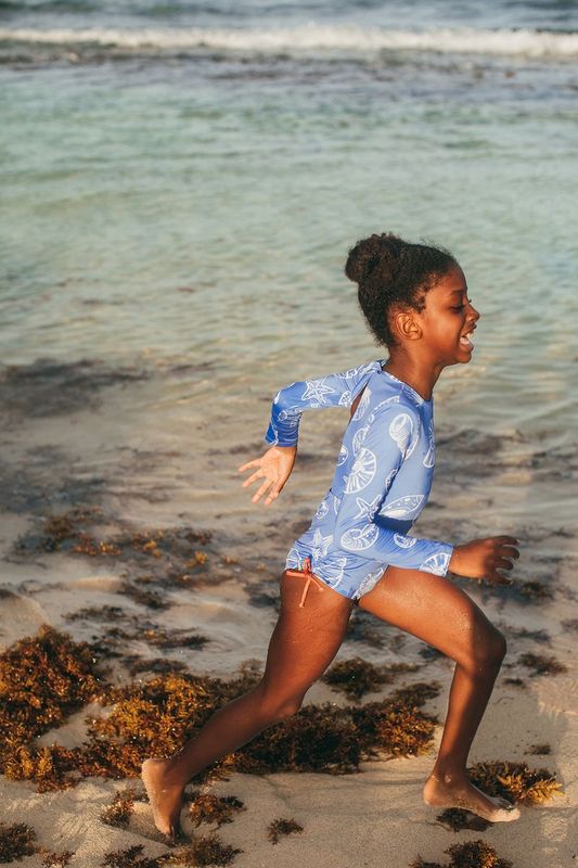 PEPITA &amp; ME JESS LONGSLEEVE - ARENA DE PLAYA AZUL