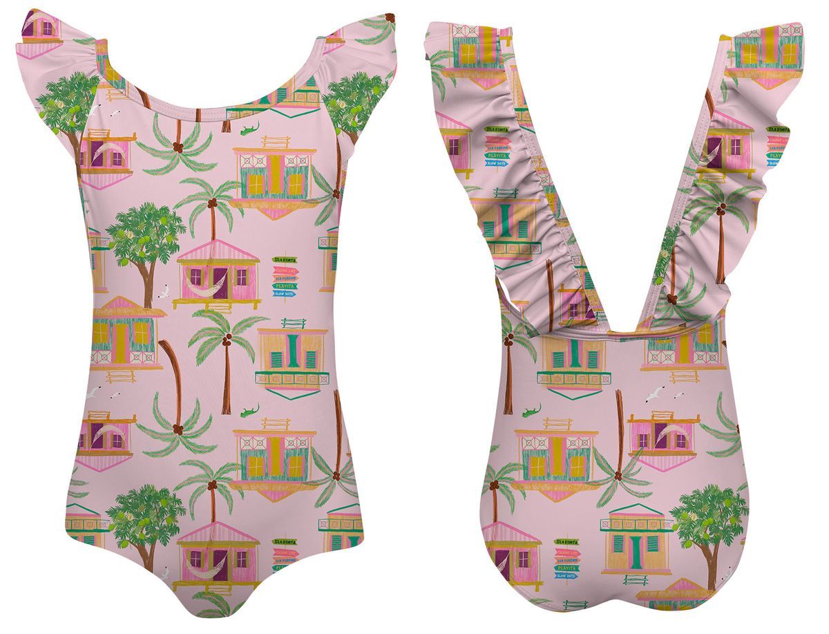 PEPITA &amp; ME MILE ONE PIECE - CASITAS ISLEÑAS ROSADO