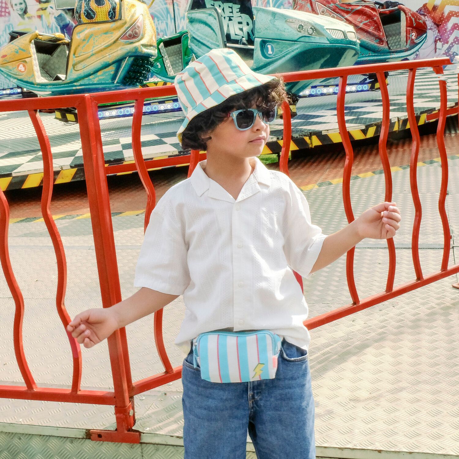 Rockahula Lightning Stripe Bum Bag