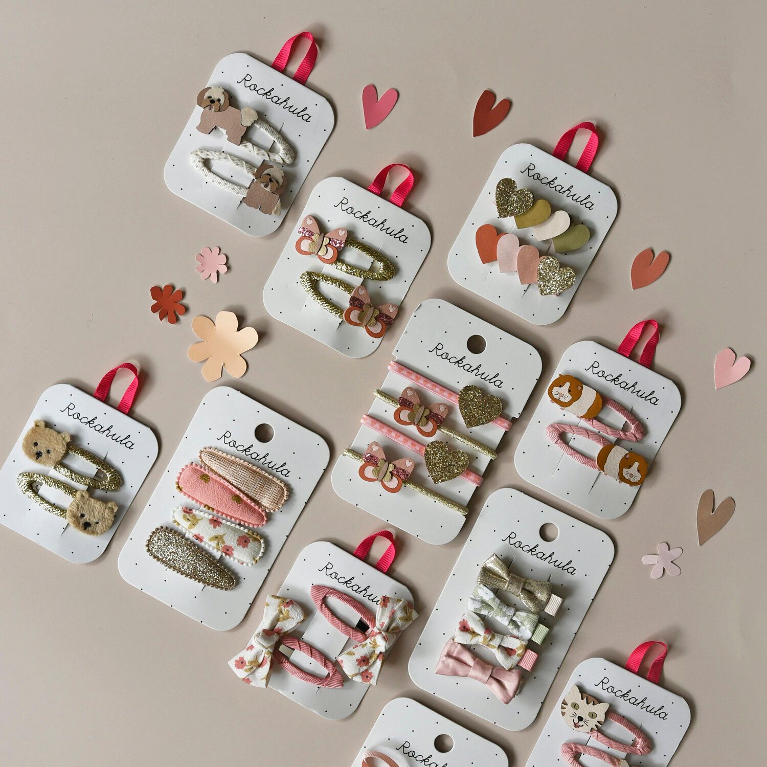 Rockahula Sweet Hearts Bar Clips