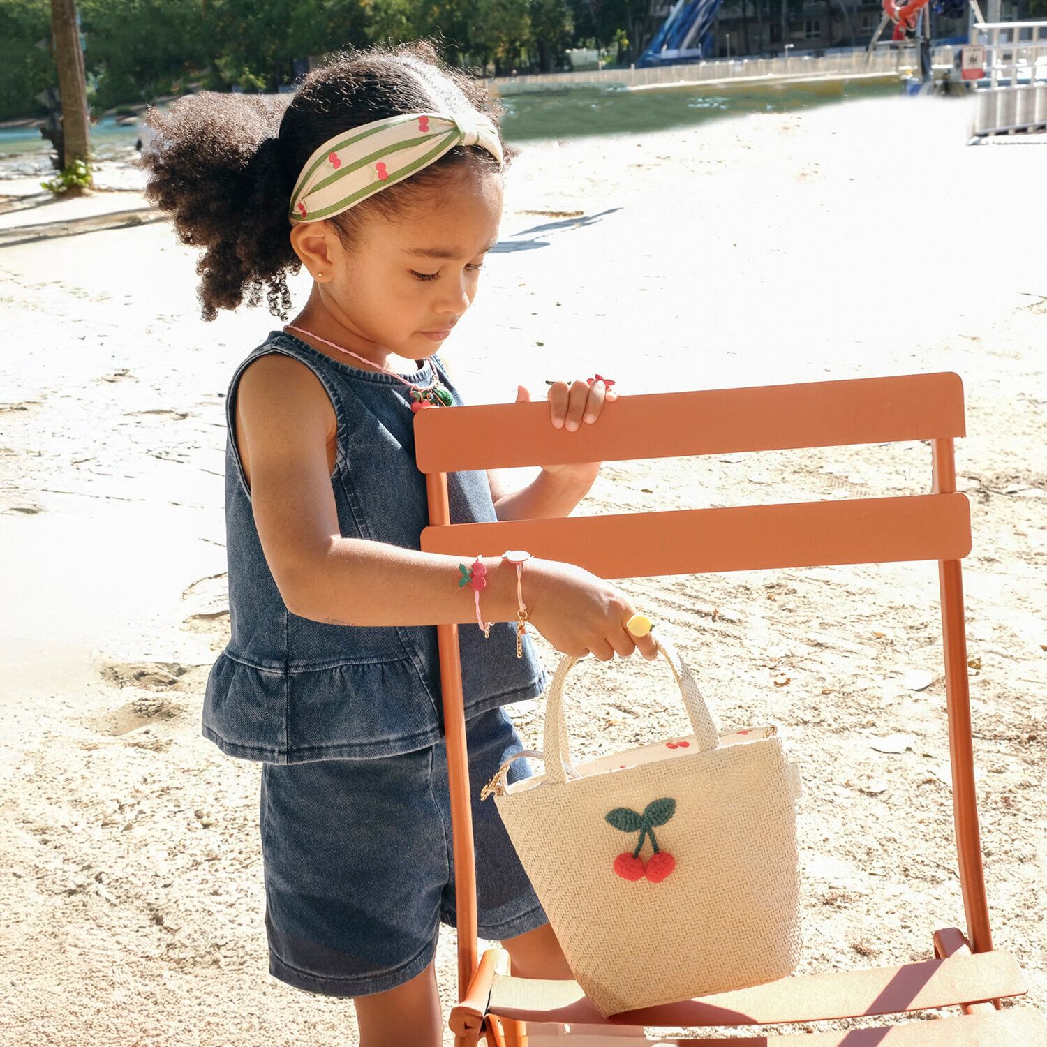Rockahula Cherry Kiss Stripy Headband