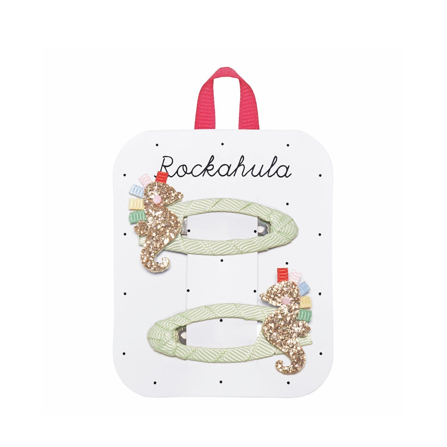 Rockahula Rainbow Seahorse Clips