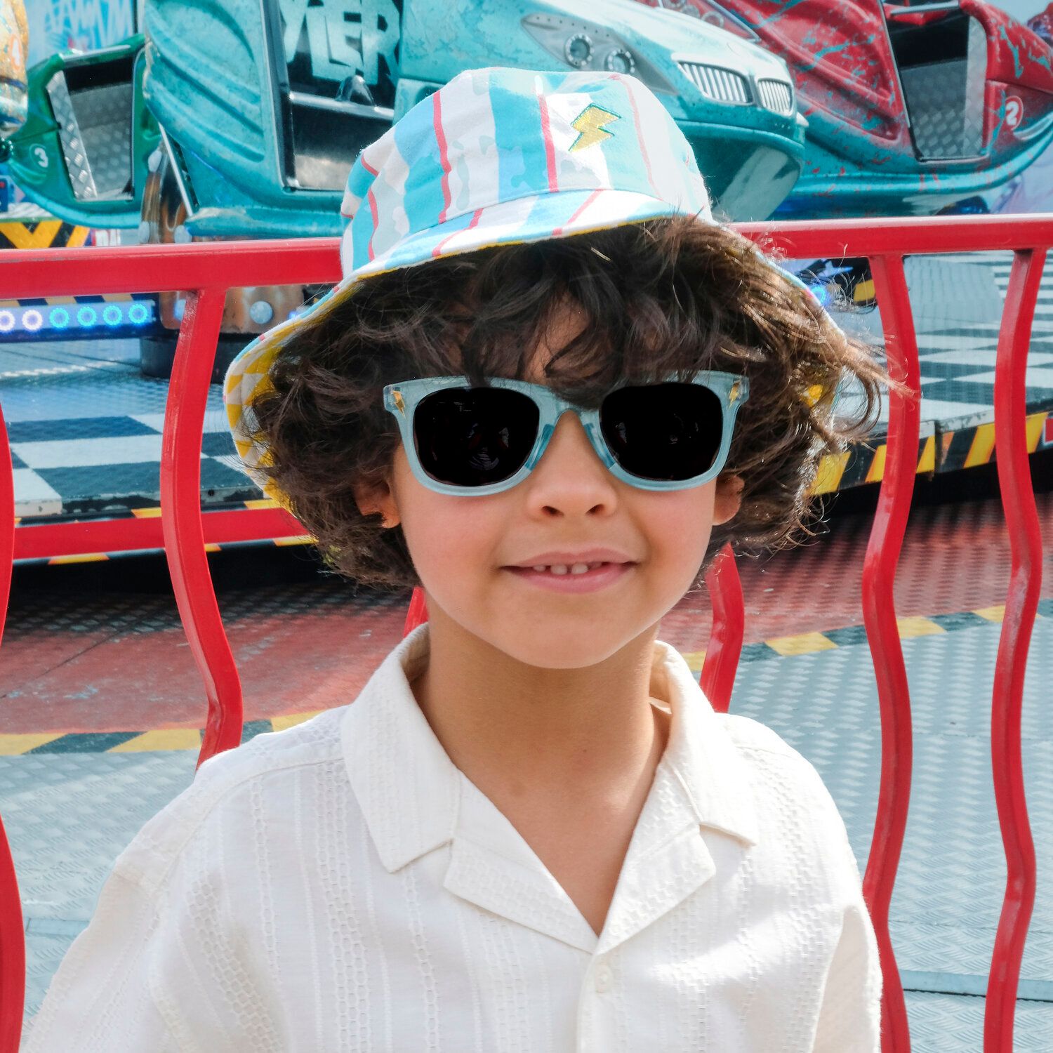 Rockahula Lightning Stripe Reversible Bucket Hat 3-6 Years