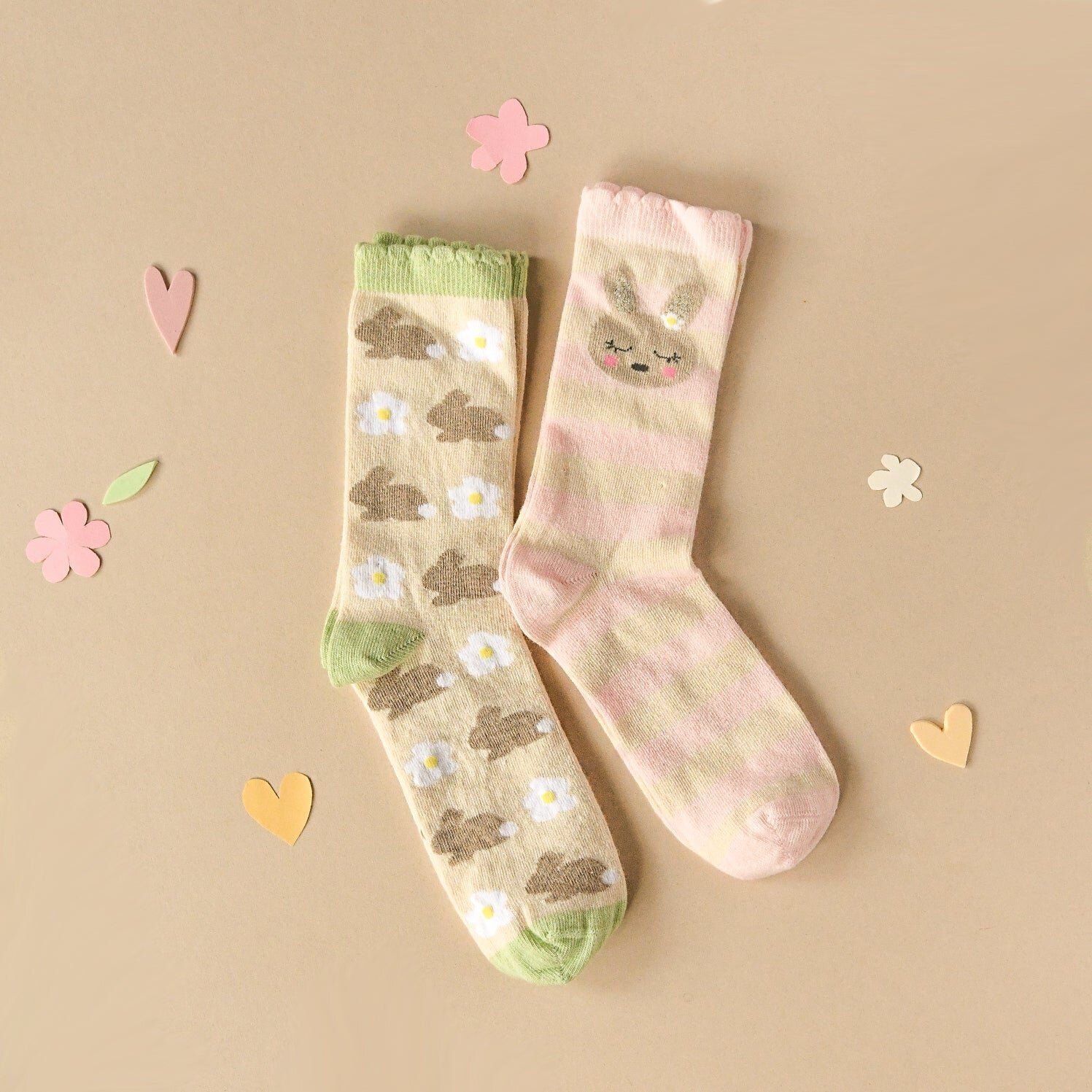 Rockahula Betty Bunny 2 Pack Socks 12-3 Jnr